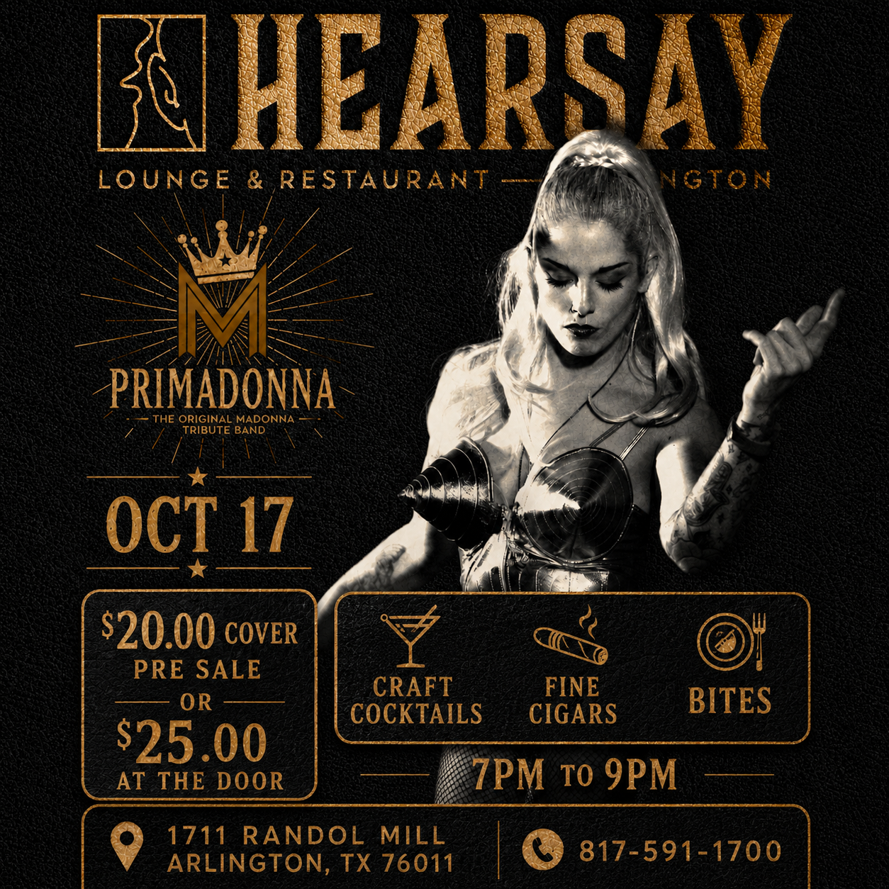 Hearsay Primadonna flyer
