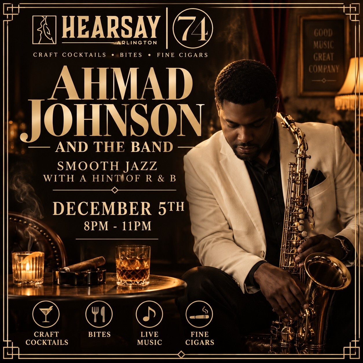 Hearsay Ahmad Johnson poster