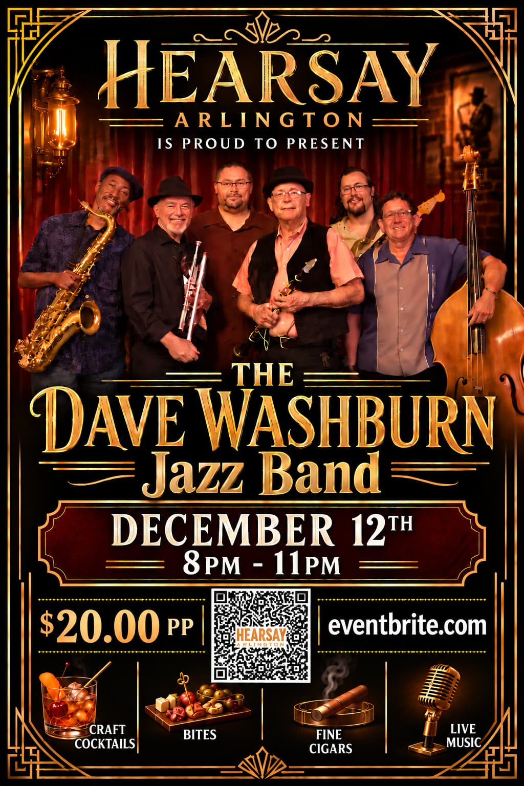 Hearsay Dave Washburn poster
